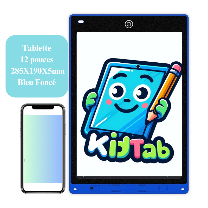 KidTab - Tablette LCD Créative 12"